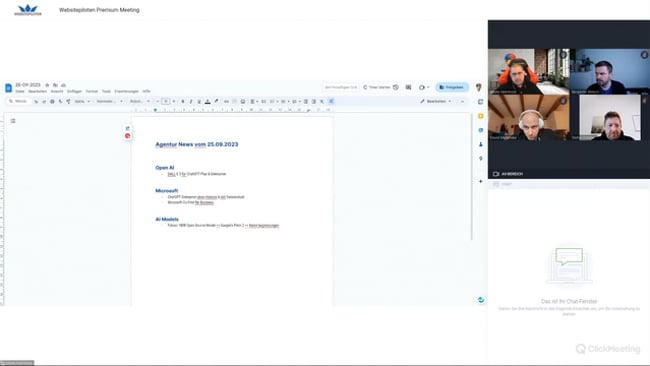 DALLE E3 für ChatGPT Plus & Enterprise, Microsoft Co-Pilot für Business, Falcon 180B Open Source Model & Zukunftstalk mit Michael Klein vom 25.09.23