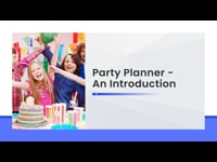 Party Planner - An Introduction