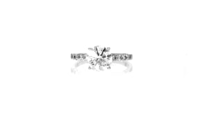 2.30 ct. t.w. Lab-Grown Diamond Engagement Ring in 14kt White Gold