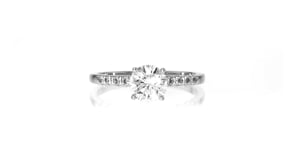 1.20 ct. t.w. Lab-Grown Diamond Engagement Ring in 14kt White Gold