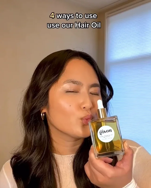 Gisou Honey Infused Hair Oil Enriched with Mirsalehi Honey to Rebuild and  Repair Dry and Damaged Locks (3.4 fl oz)