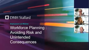 Workforce planning – avoiding risk and unintended consequences