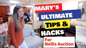 Full Home Tour with Mary's Ultimate Tips & Hacks on How to get Unbelievable Deals At Nellis Auction