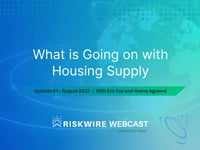What Is Going On With Housing Supply?