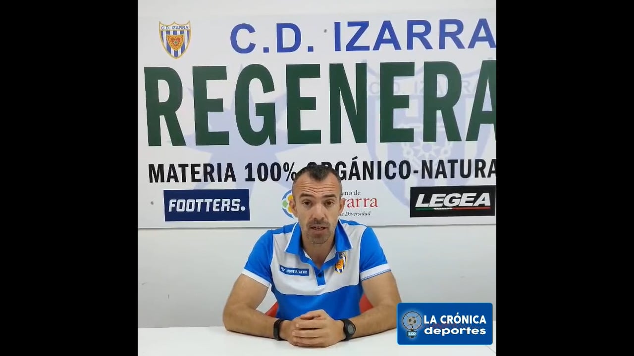 El Entrenador del Próximo Rival de la UD Barbastro Analiza el Último Partido. ANDONI ALONSO (Entrenador Izarra) CD Izarra 0-1 Bilbao Ath / Jor. 4 - Segunda Rfef - Gr 2 / Fuente Facebook CD Izarra