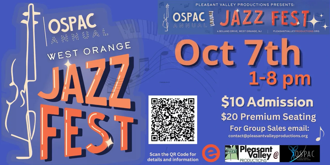 2023 Annual West Orange Jazz Festival at OSPAC on Vimeo
