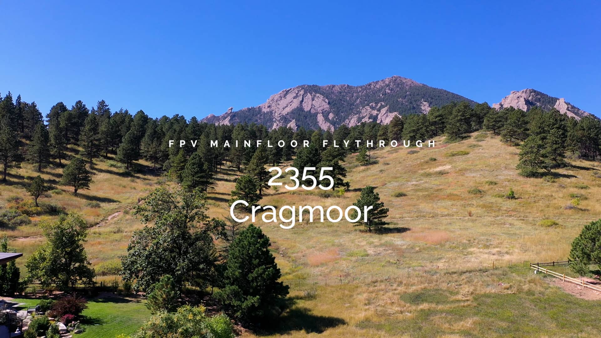 2355 Cragmoor Rd. Boulder, CO listed by Meghan Bach on Vimeo