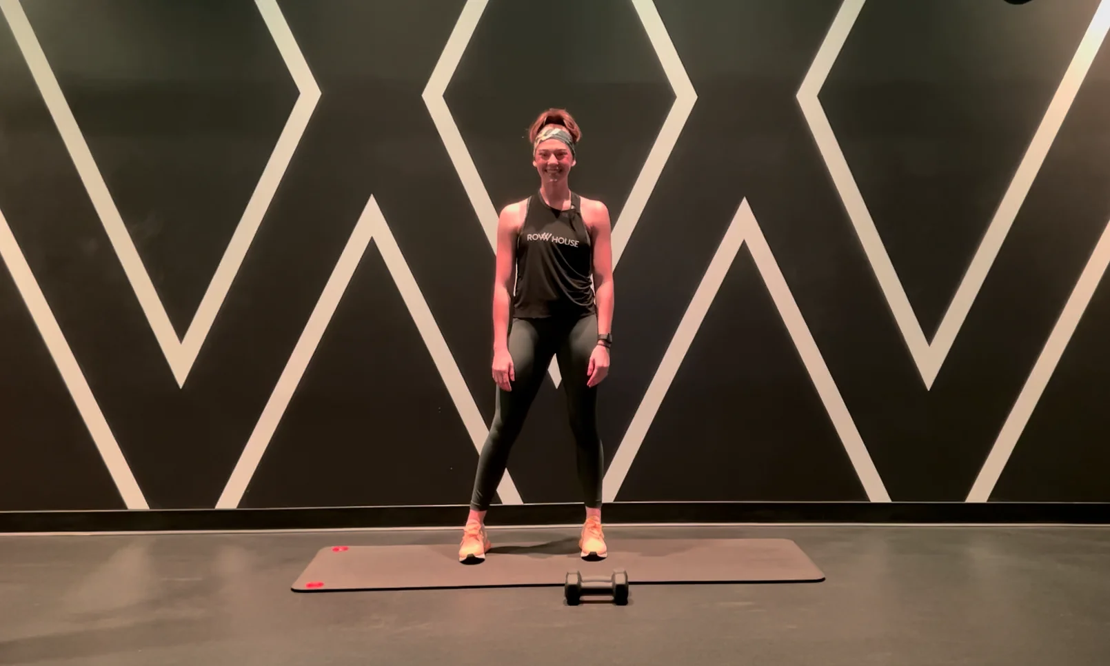 Row House Floor Exercise Video Library Mountain Pose on Vimeo