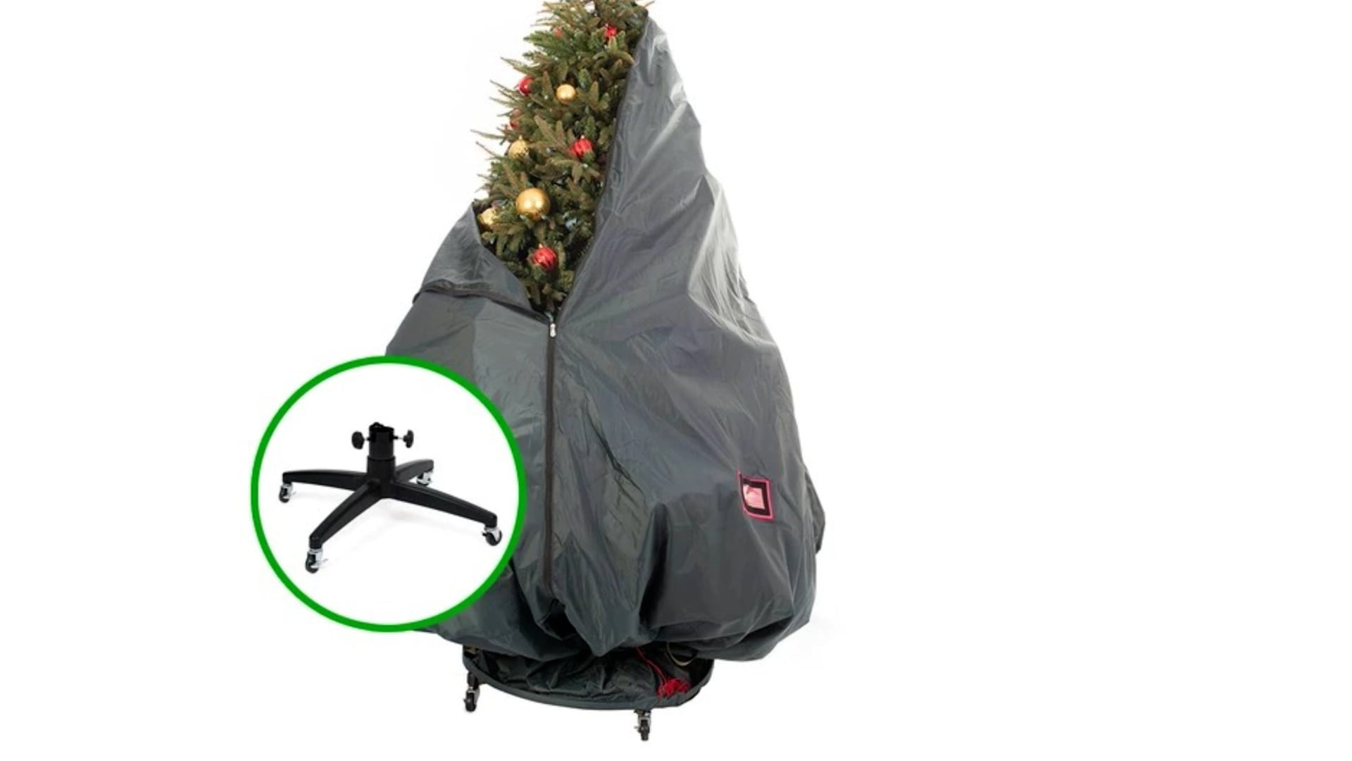 standing christmas tree storage bag