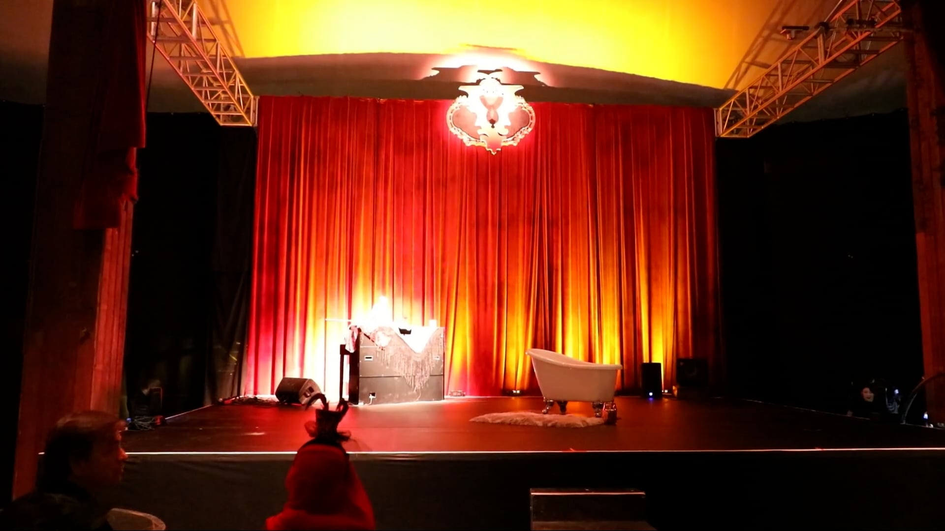 Miss Kitty Oaks is "The Harrowed Harlot" for Vau de Vire Society's The Soiled Dove with music by Katy Stephan