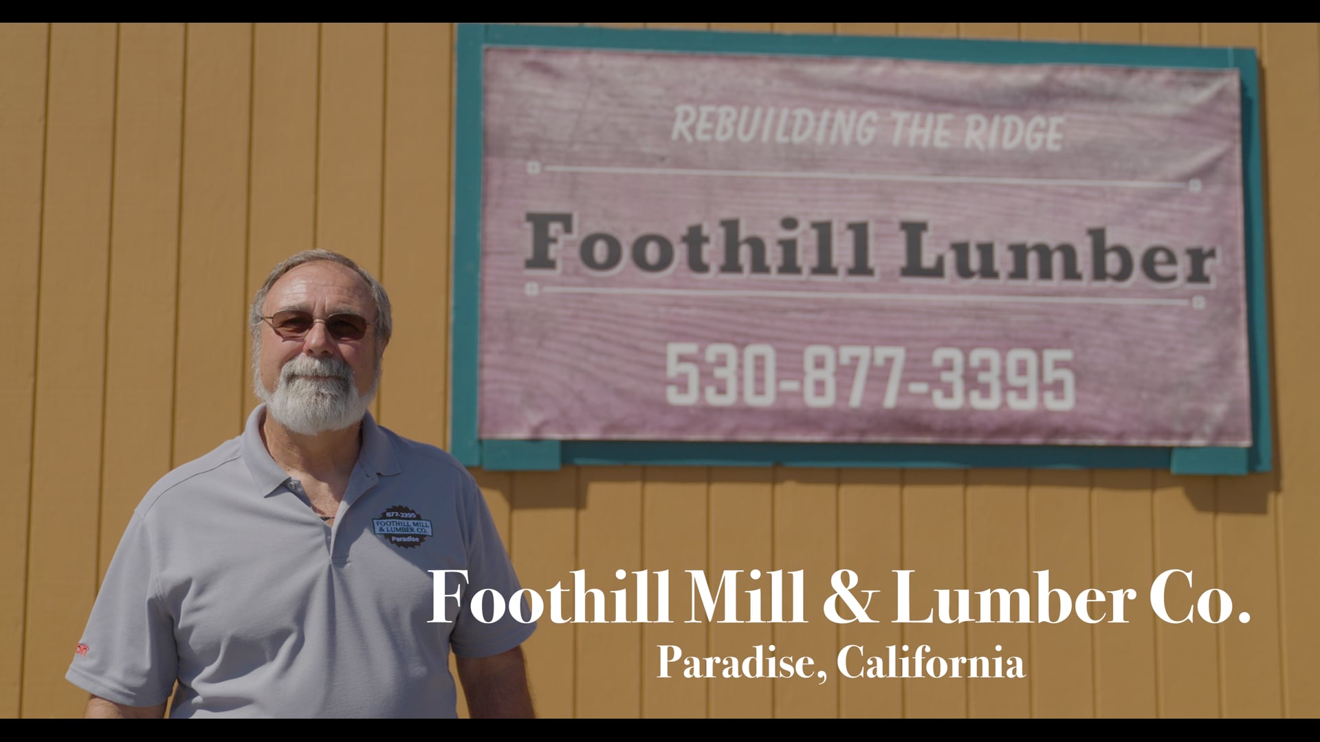 Foothill Mill & Lumber Co. | Video by U.T.B. Studios