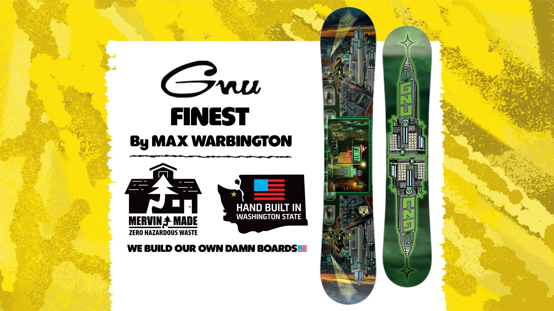 FINEST | GNU SNOWBOARDS 22-23