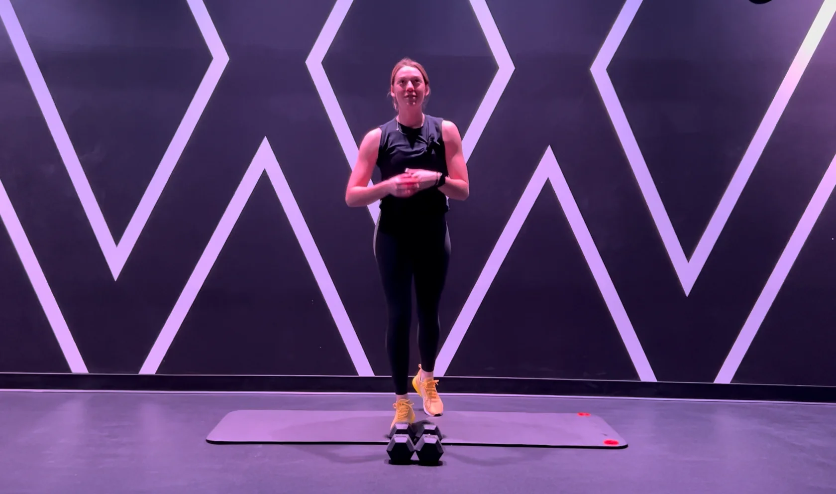 Row House Floor Exercise Video Library Dumbbell Ski Swings on Vimeo