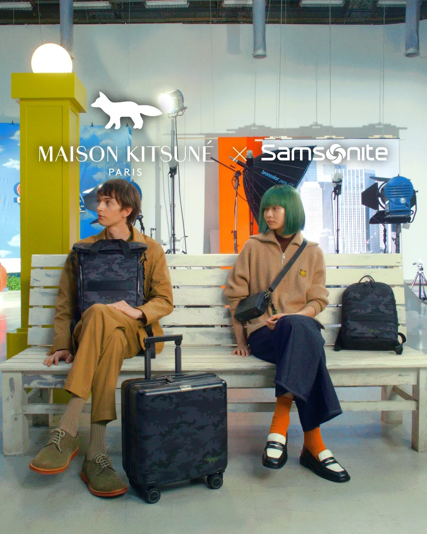 Samsonite X Maison Kitsune Collection | Samsonite New Zealand