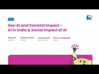 AI Society Panel: AI in India & Social Impact of AI