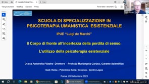 Il corpo di fronte all'incertezza della perdita di senso