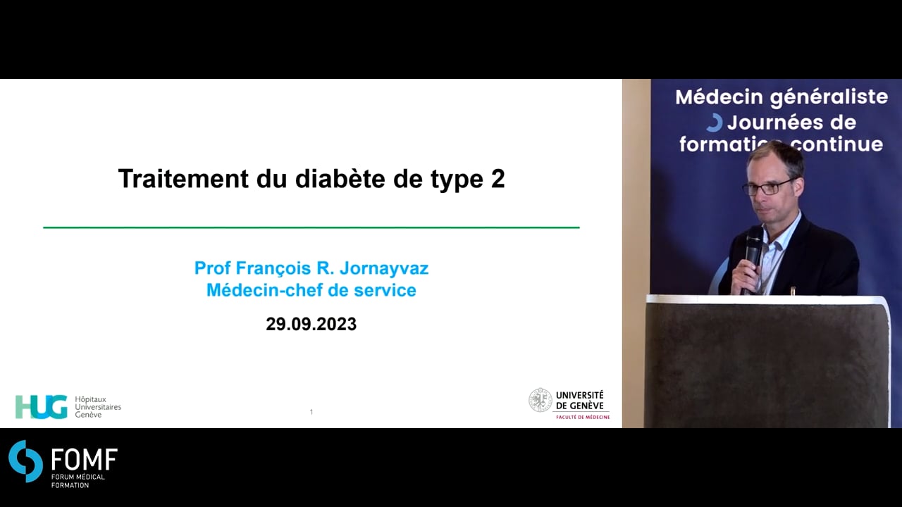 Traitement du diabète de type 2
