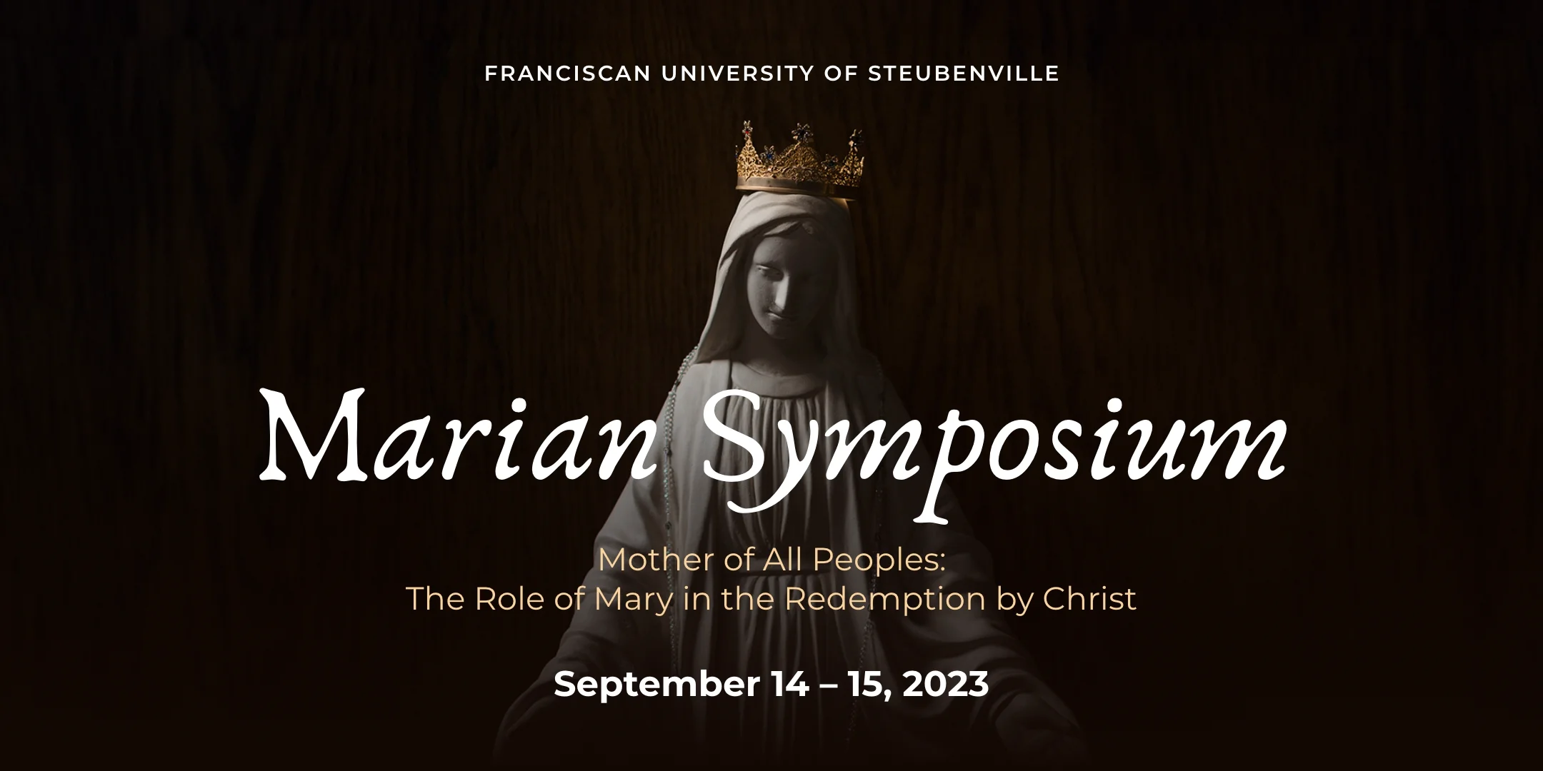 Mother of All Peoples The Role of Mary in the Redemption by Christ