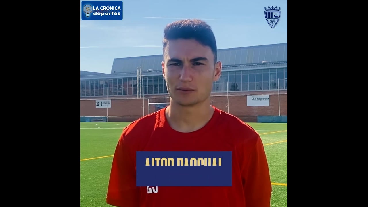 LA PREVIA / Rayo Majadahona - CD Teruel/ AITOR PASCUAL (Jugador Teruel) J6 - 1ª RFEF / Fuente: CD Teruel