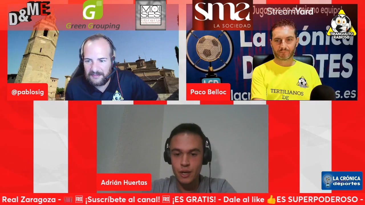 (Jornada 4 - Segunda Rfef) TERTULIA UD BARBASTRO / Fuente: Canal YouTube El Triangulito Rabioso