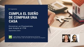 Encontrar un Prestamista  que Acepte el ITIN