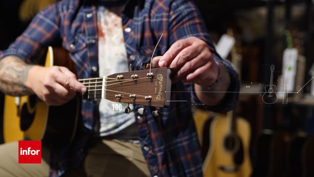 Martin Guitars ‘gets that vibe’ with Infor