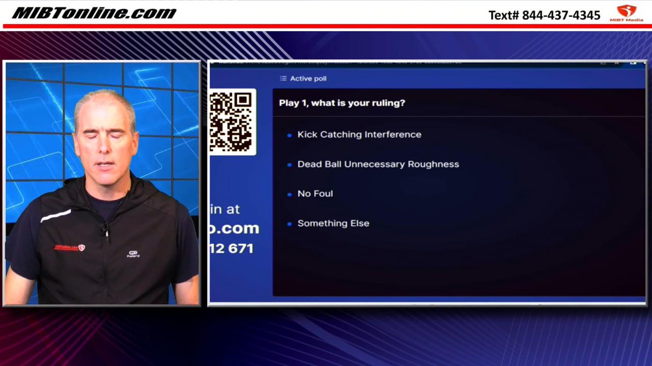 Kick Catching Interference or no foul with a fair catch?