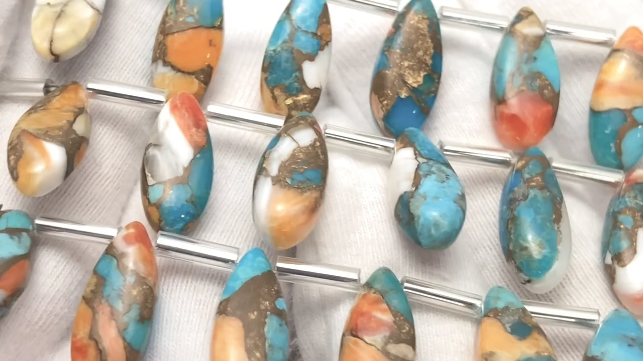 オイスターコッパーターコイズ R6196 オイスターコッパーターコイズ R6196 宝石図鑑 石言葉 | differencee