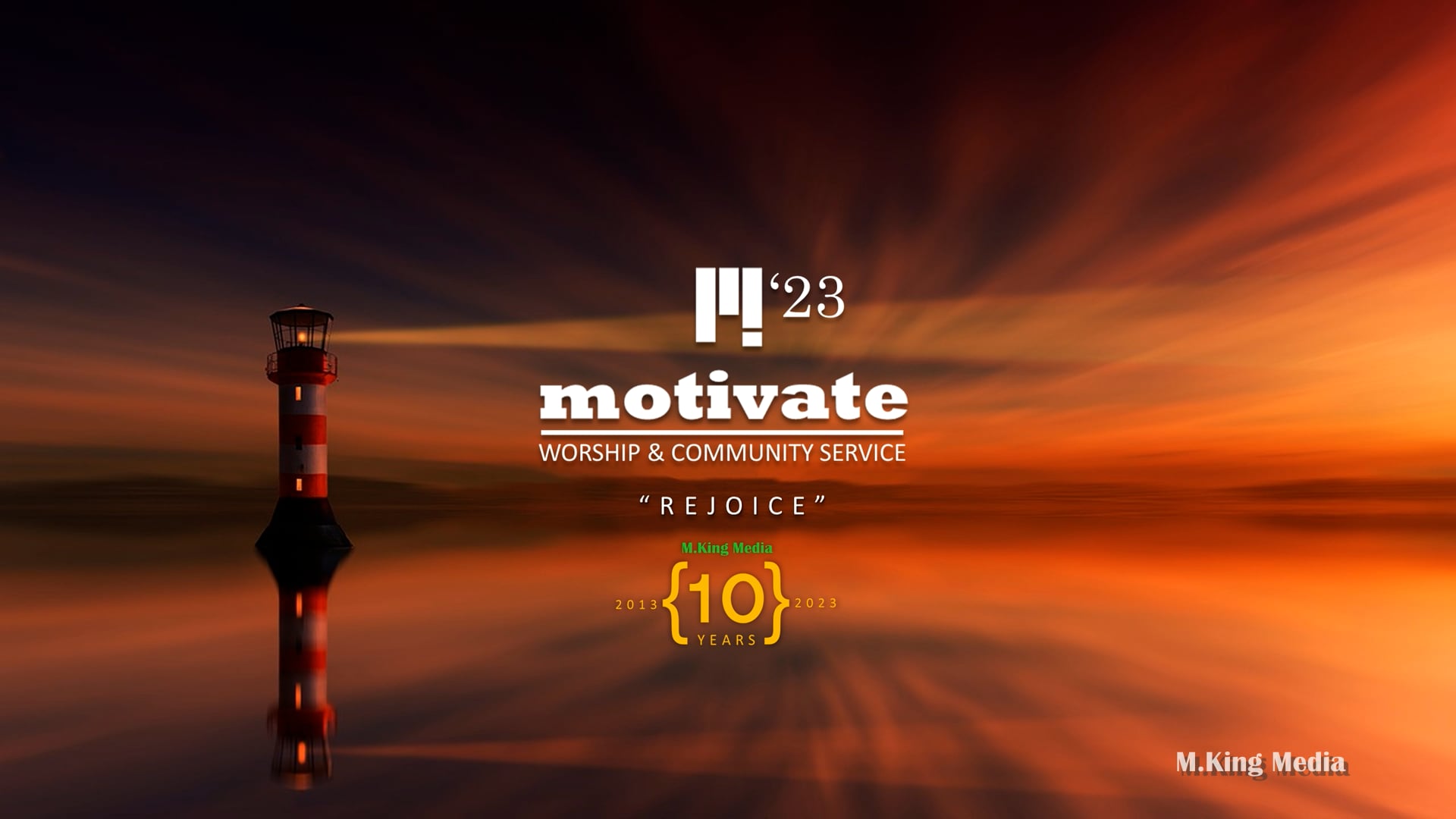 Motivate '23 Event | Rejoice