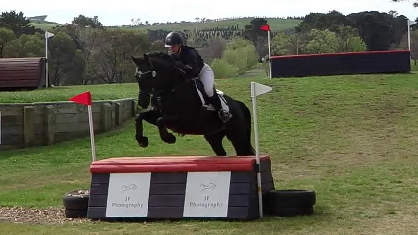 Samantha Ring riding RASTAS 89 EvA80 Canberra International Horse ...