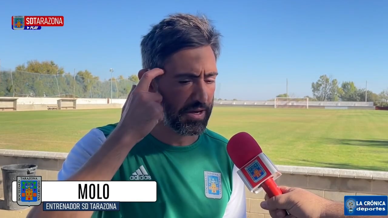 LA PREVIA / Arenteiro - SD Tarazona / MOLO (Entrenador Tarazona) J6 - 1ª RFEF / Fuente: SD Tarazona