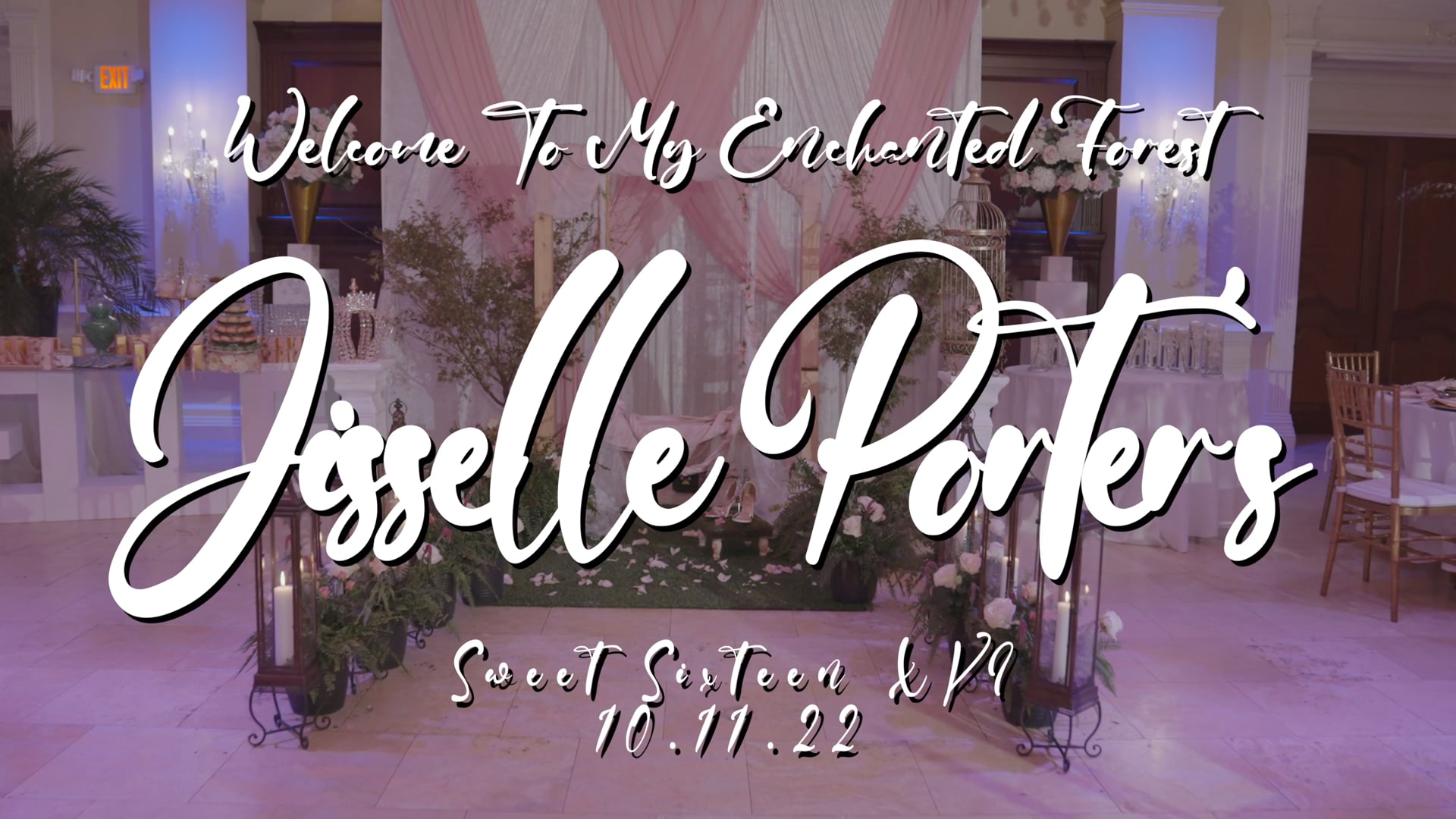 Jisselle's Sweet Sixteen