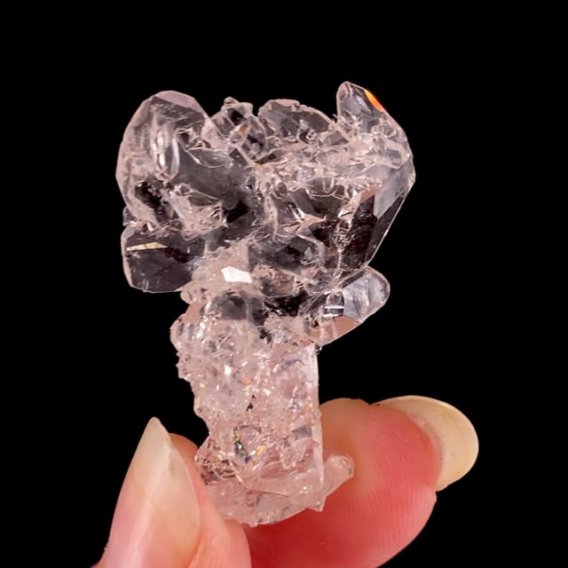 Beryl var: Morganite (highly unusual style)