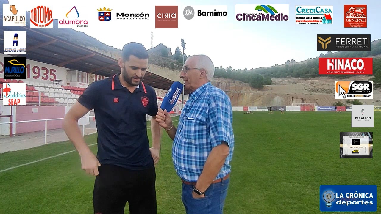 HUGO  GISTAU (Jugador Monzón) Illueca 0-0 At.Monzón Alumbra / J 4 / 3ª División