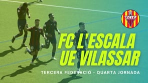 Resum FC l'Escala 1 - 1 UE Vilassar de Mar