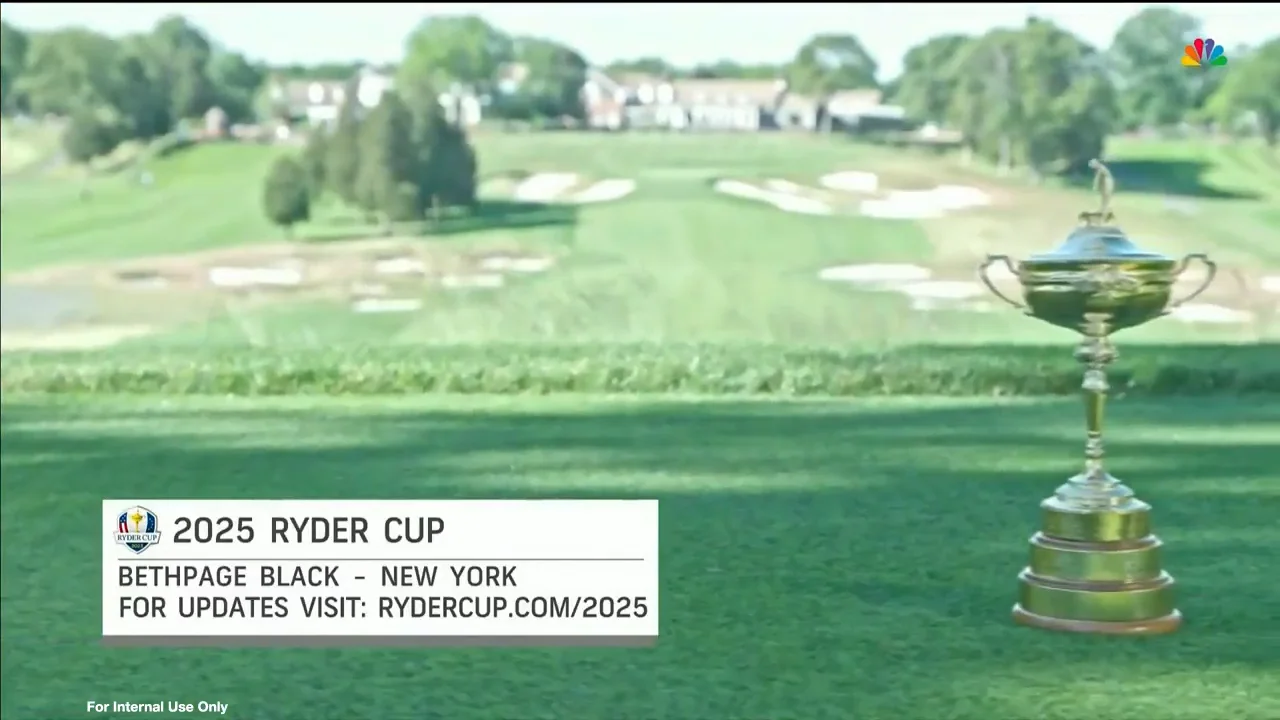 2023 Ryder Cup Silver Putter Presentation (2025 RC Bethpage Black
