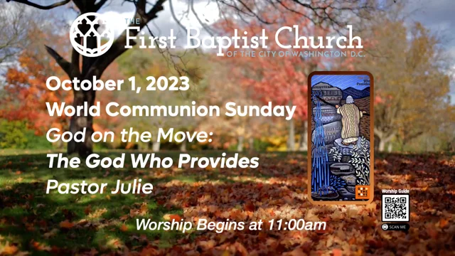 Sunday Morning Worship - October 1, 2023 