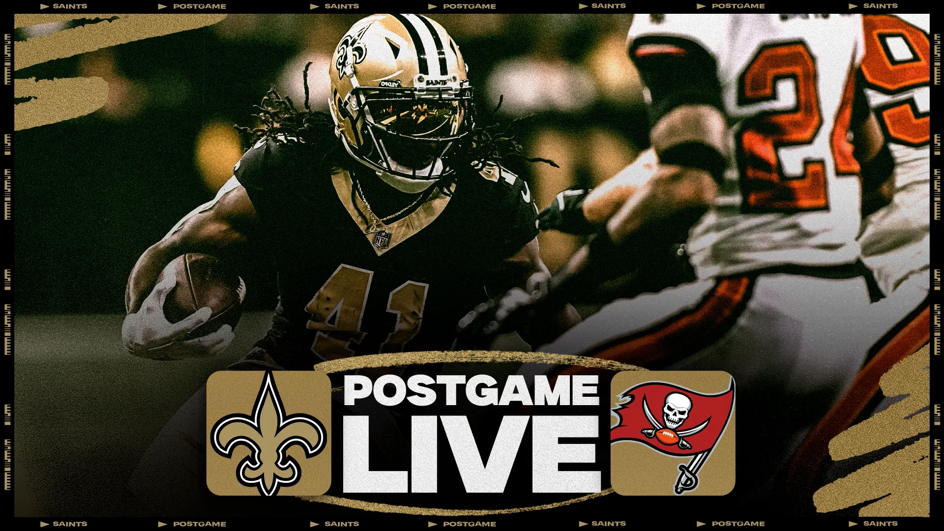 Saints Gameday LIVE  2023 Week 4 vs. Buccaneers on Vimeo