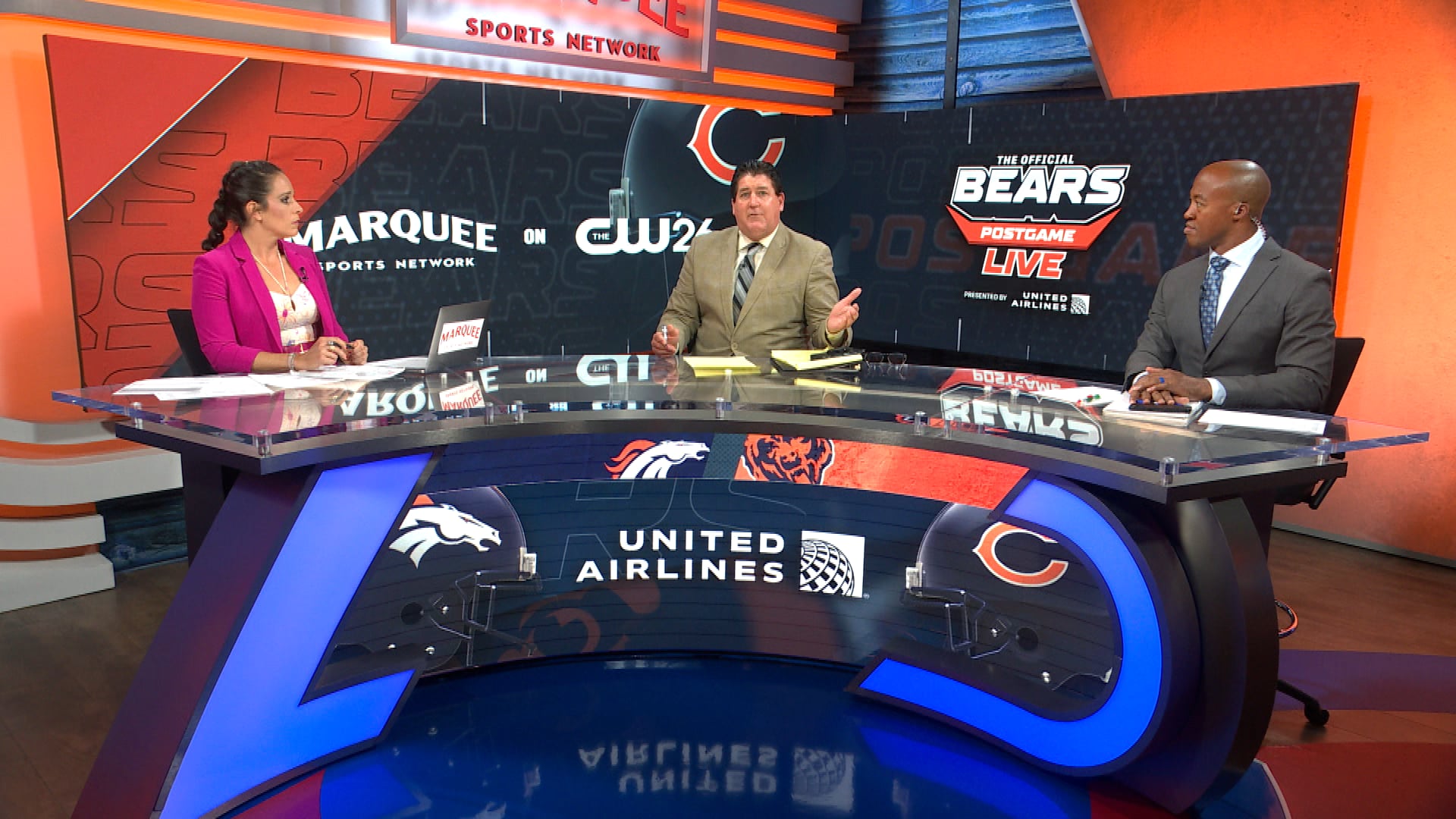 Marquee adding Bears' official TV postgame show, weeknight show