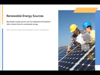 Module 01: An Introduction To Sustainable Energy