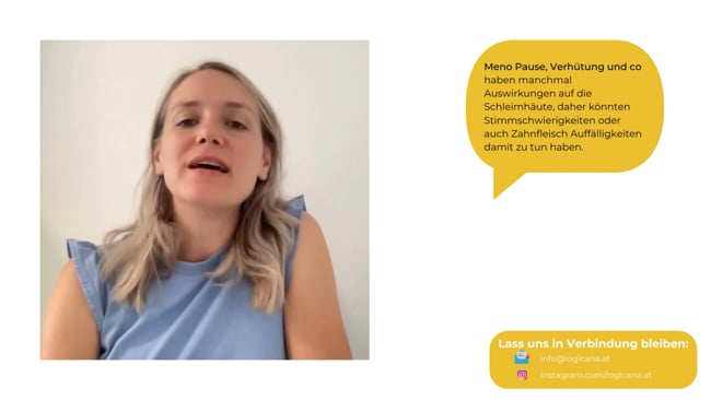 Lektion 2 - Stimme, Menopause und Co