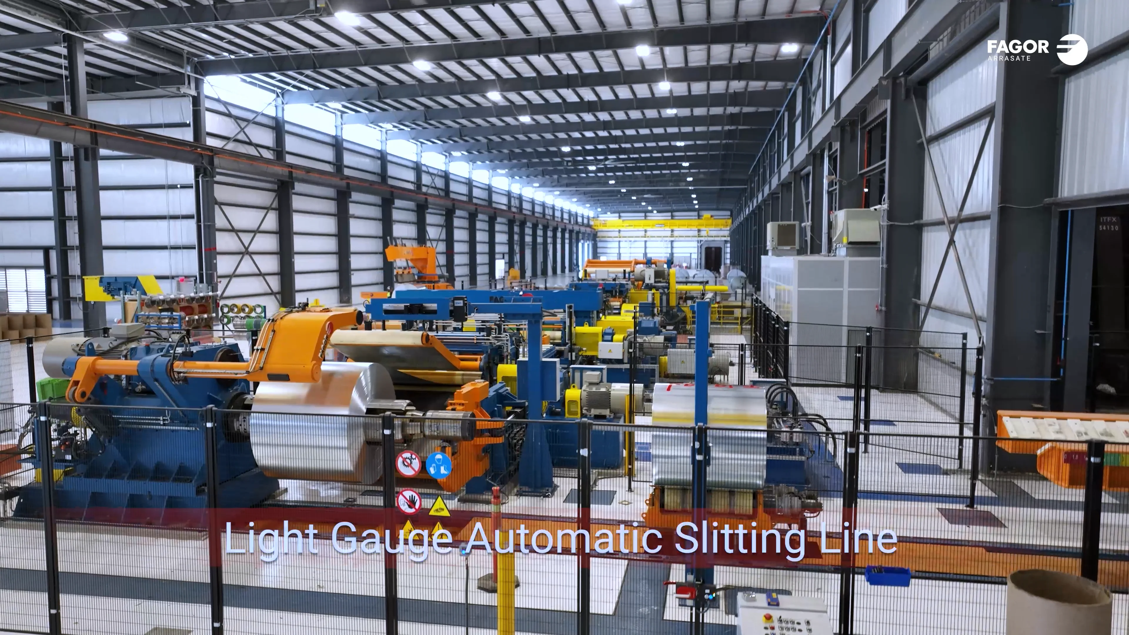Light Gauge Automatic Slitting Line for Feralloy on Vimeo