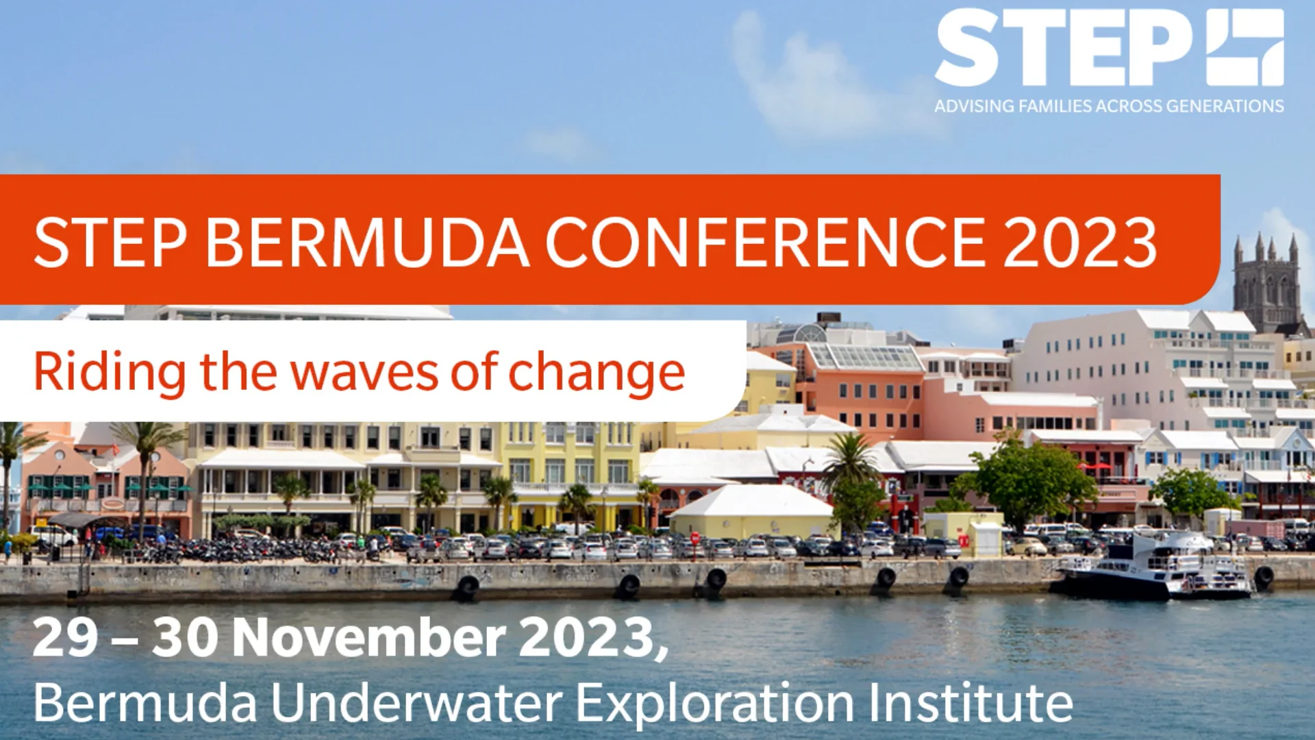 STEP Bermuda Conference 2023 on Vimeo