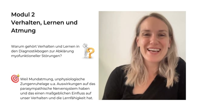 Lektion 1 - Verhalten, Lernen und Atmung