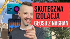Izolacja głosu i usuwanie dźwięków tła z nagrania