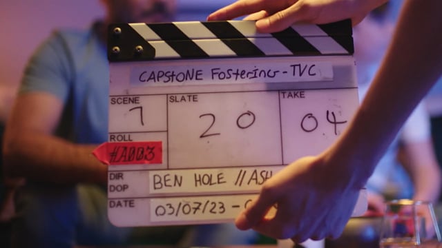 video thumbnail for Capstone Foster Care Ad: Behind the Scenes on vimeo