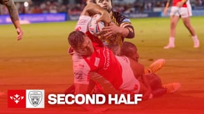 Play-Off Eliminator: Hull KR vs Leigh Leopards – Second Half