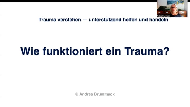 Wie funktioniert ein Trauma im Gehirn?