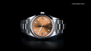 Pre-Owned Rolex Air-King Mens 34mm Automatic Stainless Steel Watch