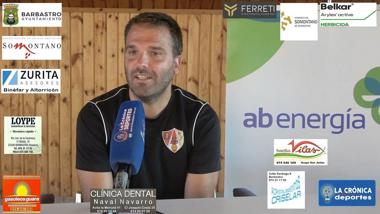 JOSEMI (2º Entrenador Barbastro) UD Barbastro 2-3 CD Izarra / Jor. 5 - Segunda Rfef - Gr 2